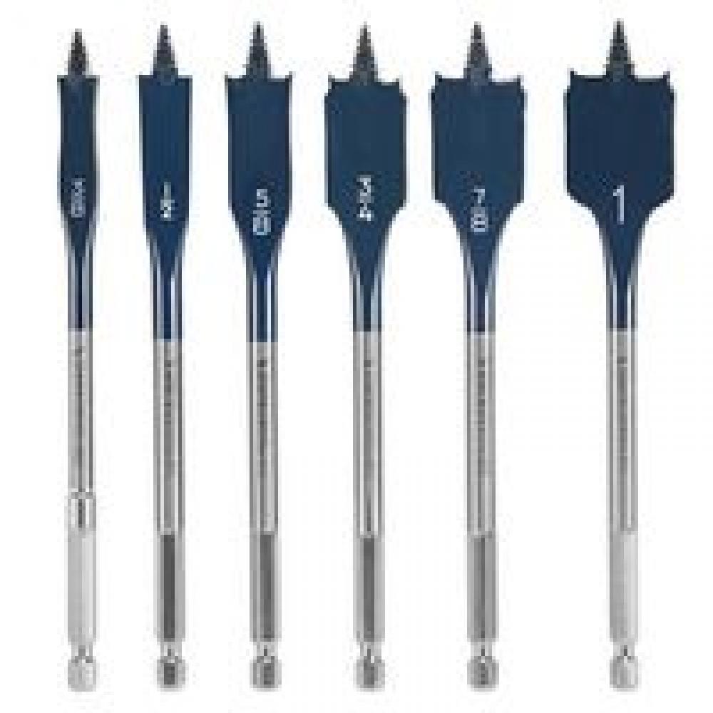 6 pc. Standard Spade Bit Set