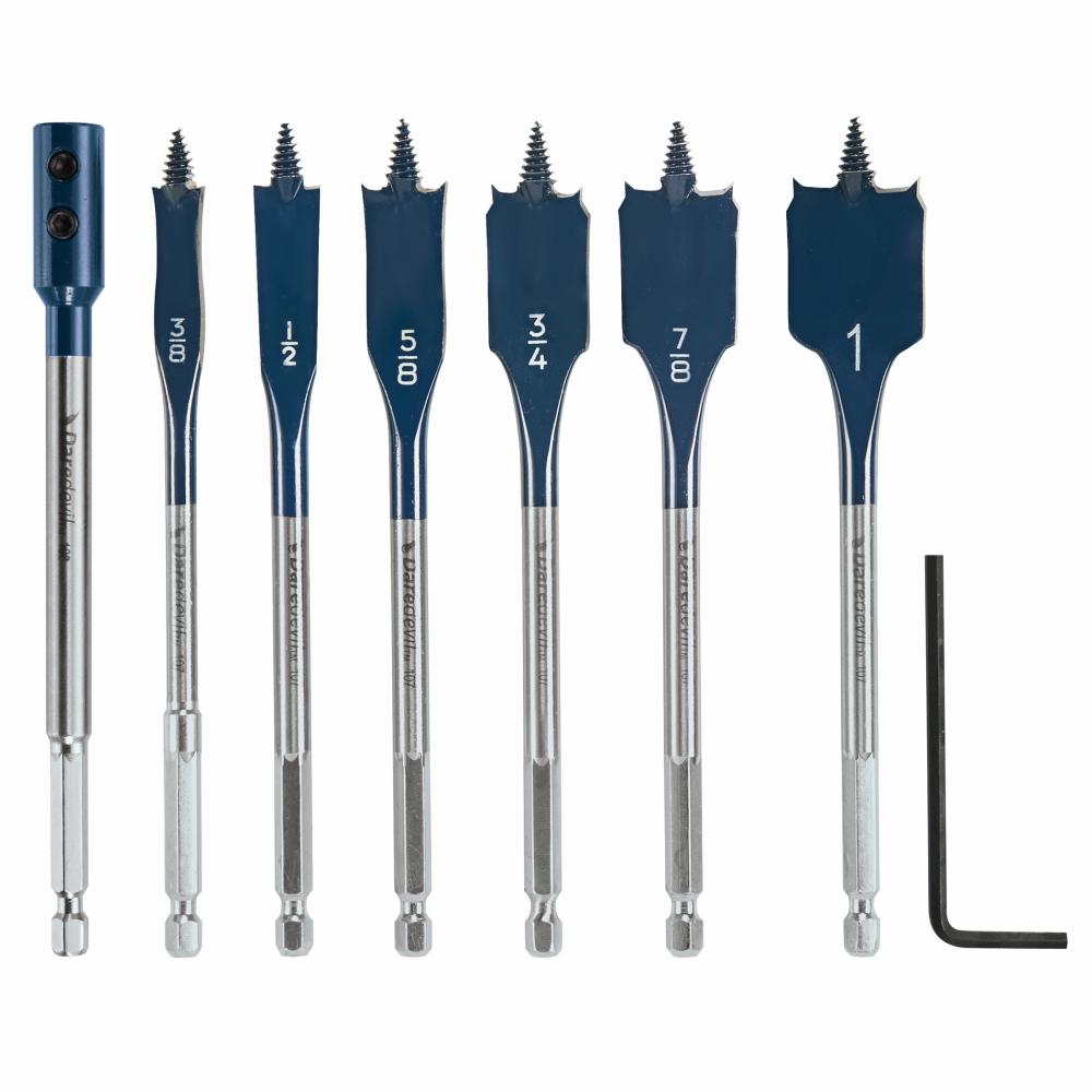 6 pc. Standard Spade Bit Set