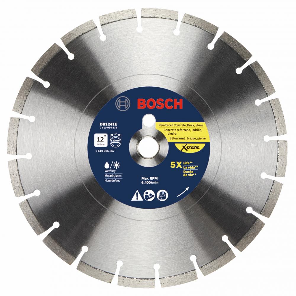 12 In. Segmented Rim Diamond Blade