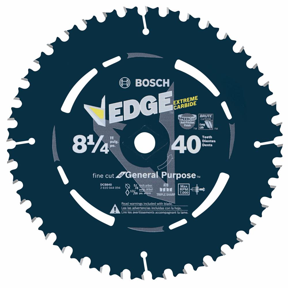 8-1/4 In. Edge Circular Saw Blade