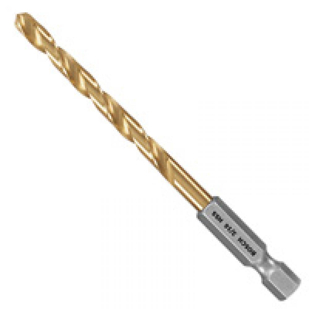 3/16 In. Titanium-Coated Drill Bit