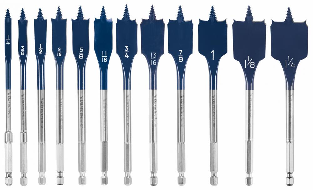 12 pc. Daredevil® Spade Bit Set