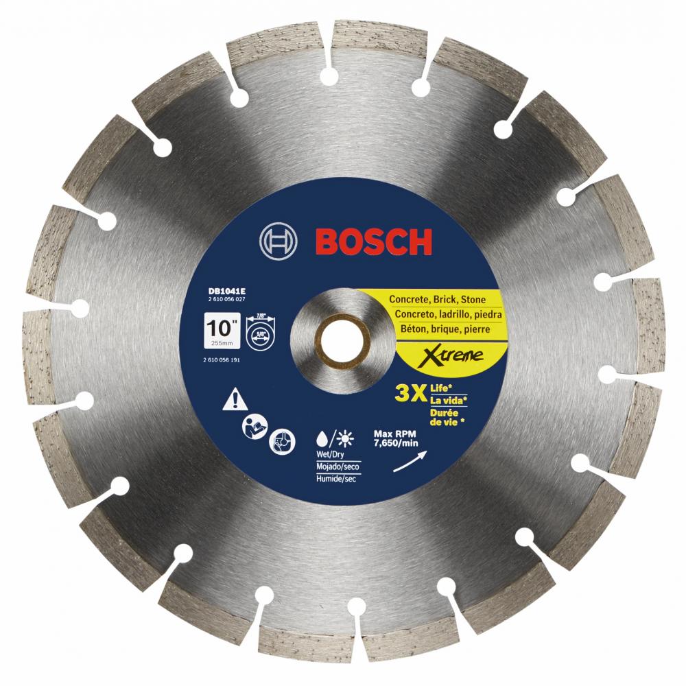 10 In. Segmented Rim Diamond Blade