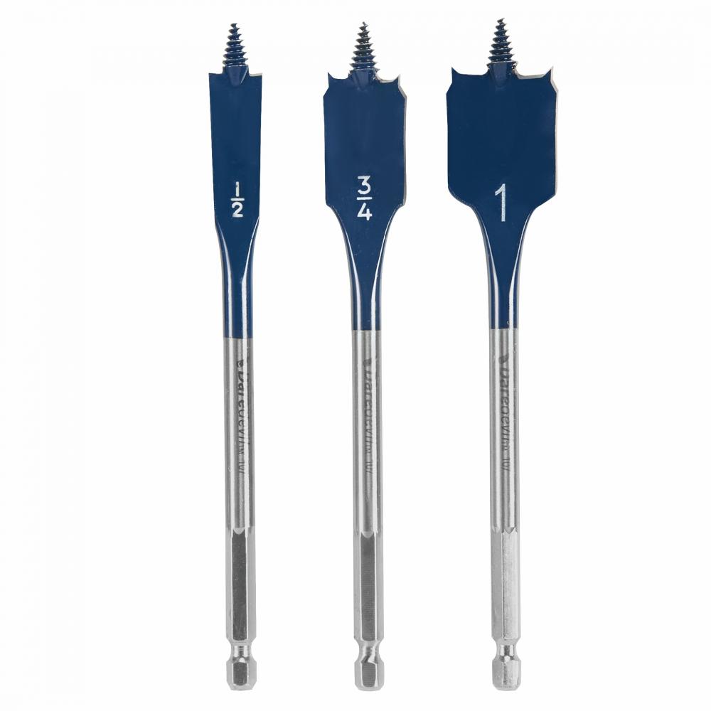 3 pc. Standard Spade Bit Set