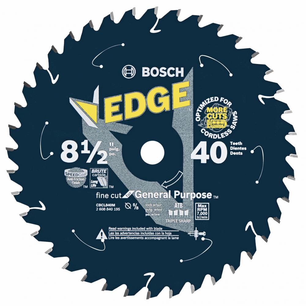 8-1/2 In. Edge Circular Saw Blade