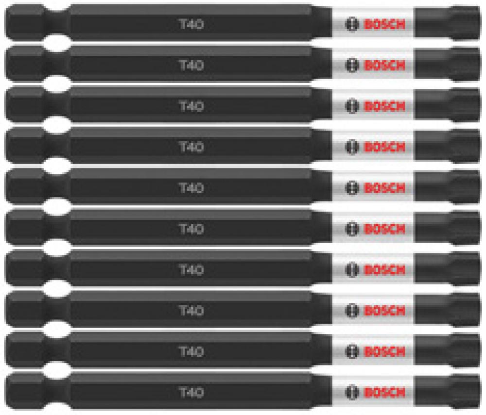 10 pc. 3.5 In. Torx® #40 Power Bits