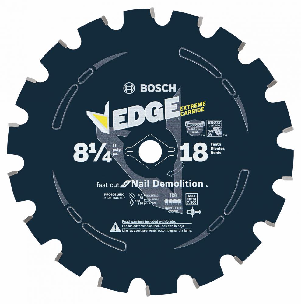 8-1/4 In. Edge Circular Saw Blade