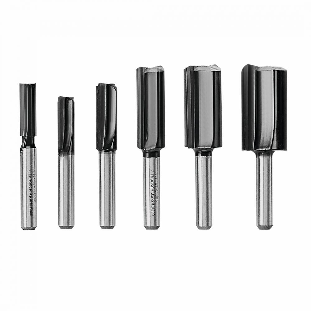 6 pc. Cutter Router Bit Set