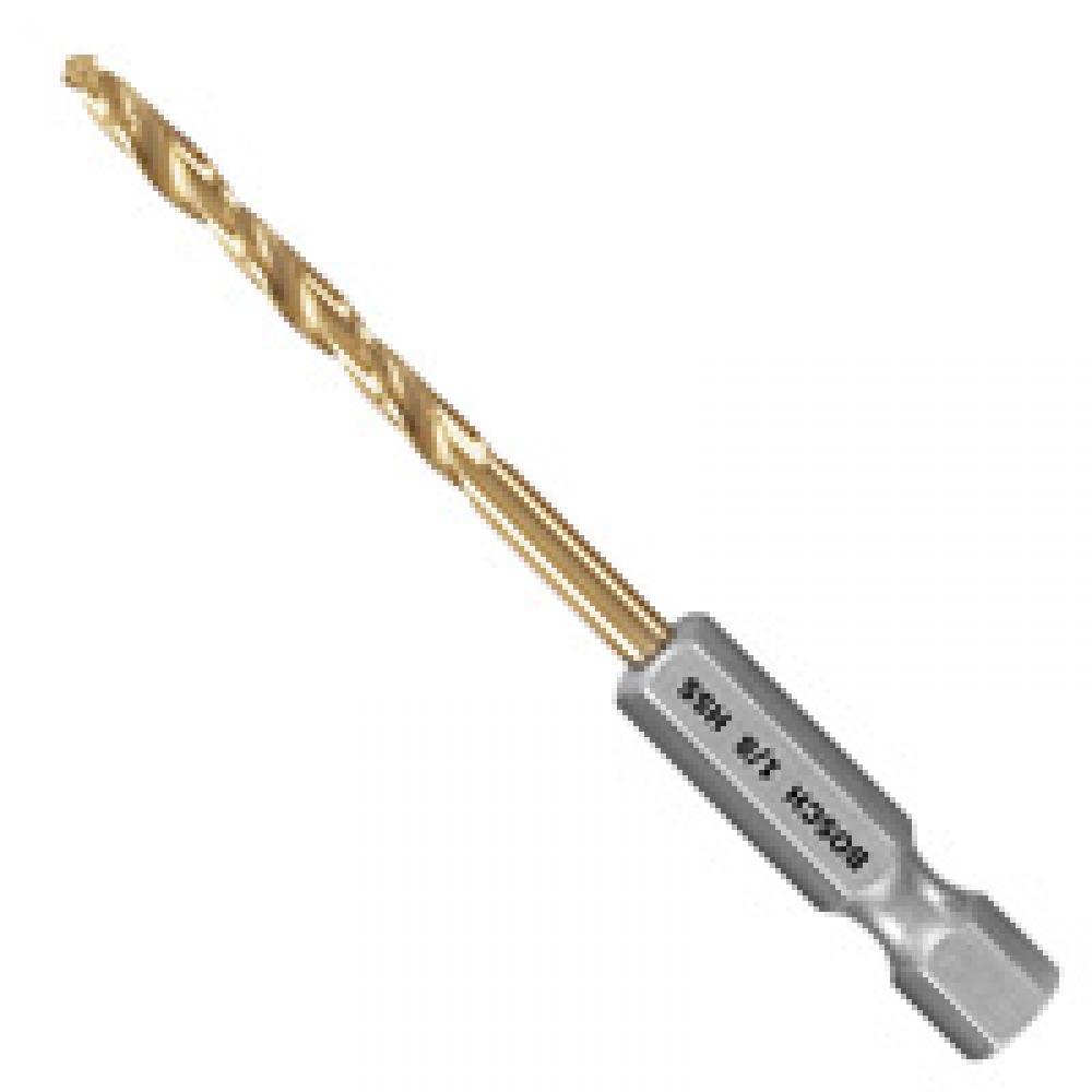 1/8 In. Titanium-Coated Drill Bit