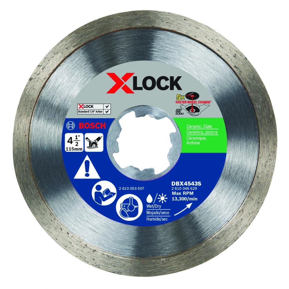 4-1/2 In. X-LOCK Diamond Blade