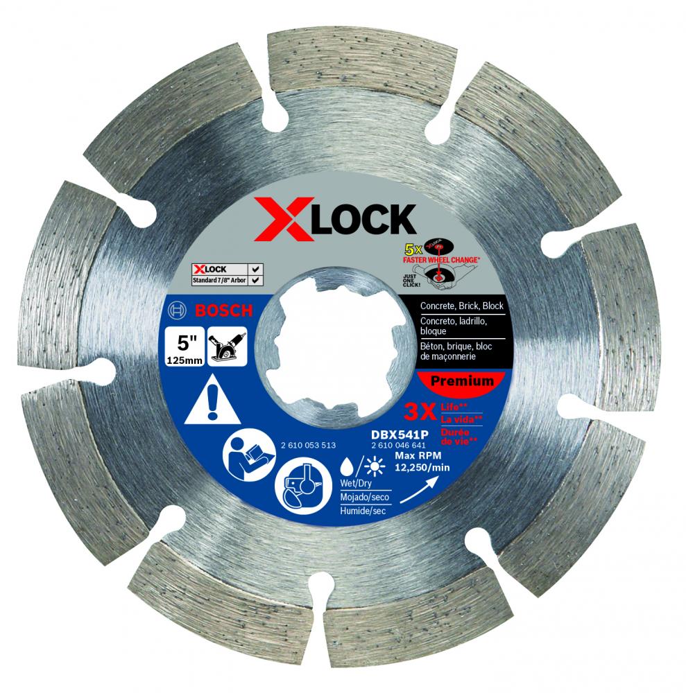 5 In. X-LOCK Diamond Blade