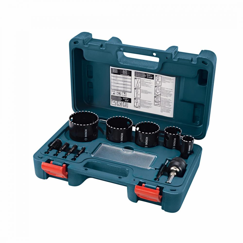 Diamond Hole Saw Set