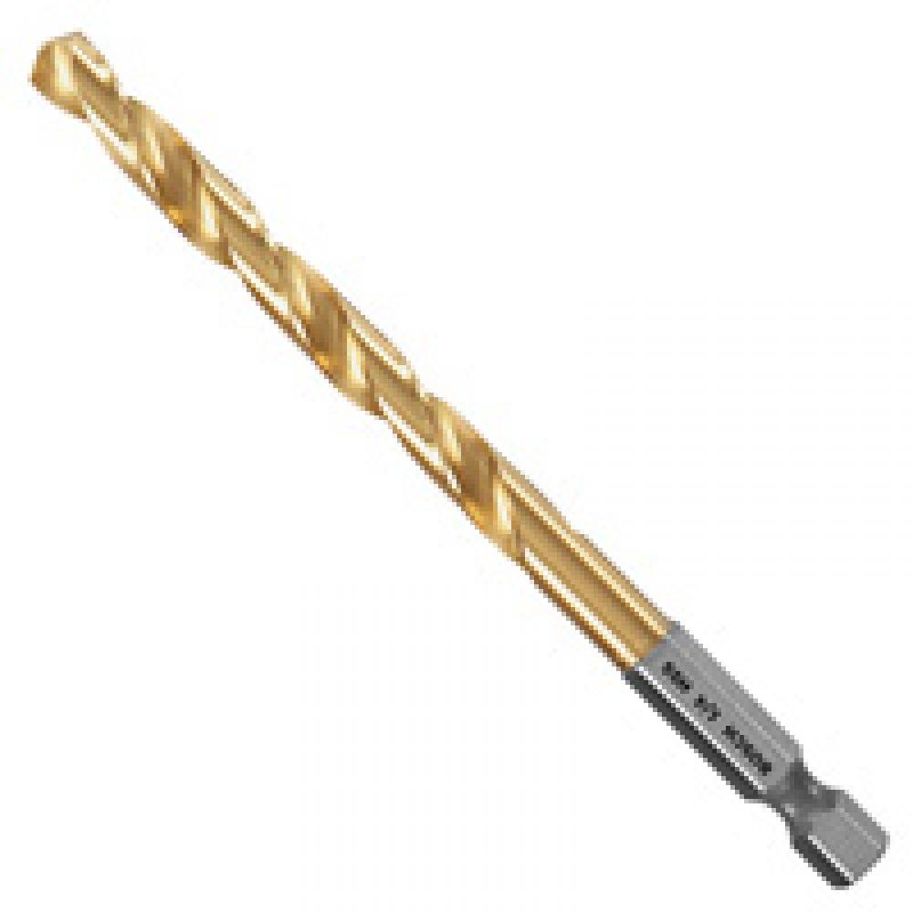 1/4 In. Titanium-Coated Drill Bit