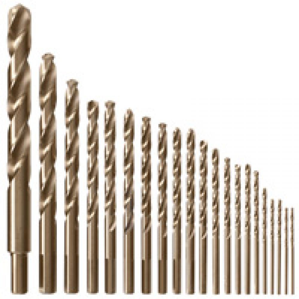 21 pc. Cobalt M42 Drill Bit Set