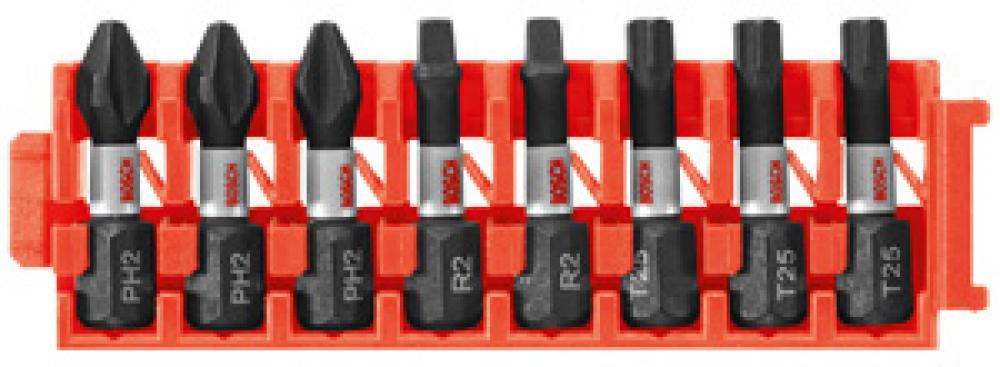 8 pc. Variety 1 In. Insert Bit Clip