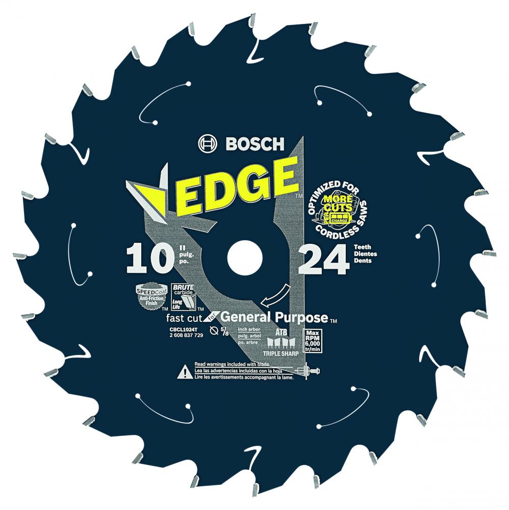 10 In. Edge Circular Saw Blade