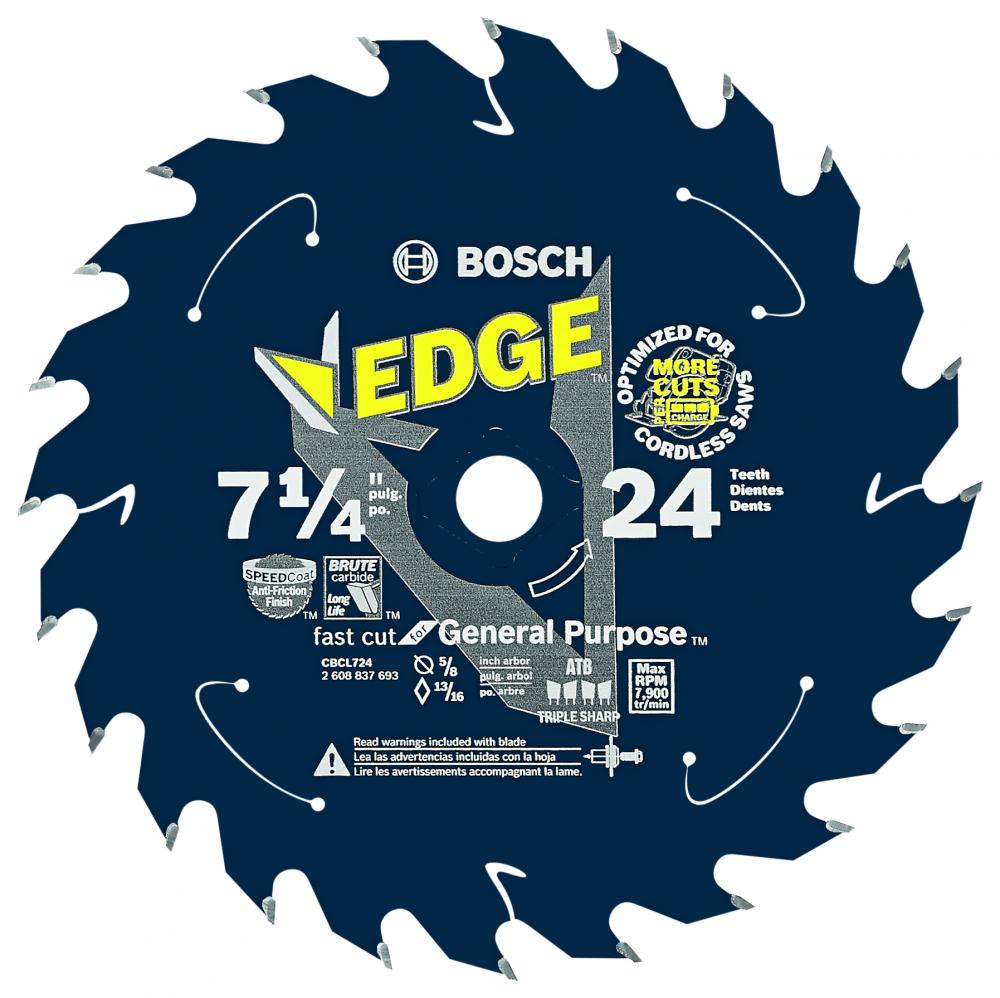 7-1/4 In. Edge Circular Saw Blade