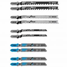 Bosch T5002 - 10 pc. T-Shank Jig Saw Blades