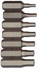 Bosch CC60392 - 7 pc. 1 In. Allen® Insert Bit Set