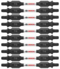 Bosch ITDET1525B - 2.5 In. Torx® #15 Double-Ended Bit