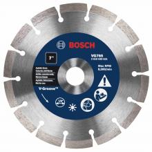 Bosch VG765 - 7 In. Segmented Rim V-Groove Blade