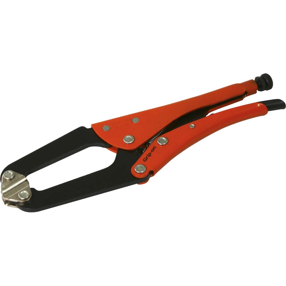 12&#34; Locking C-clamp Plier, With Self Levelling Jaw, 3-15/16&#34; Jaw Opening