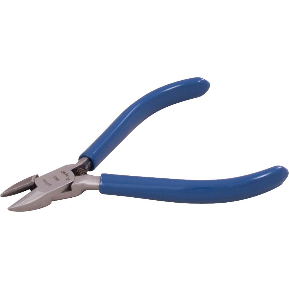 Round Nose Cutting Pliers, 4-1/4&#34; Long, 1/2&#34; Jaw