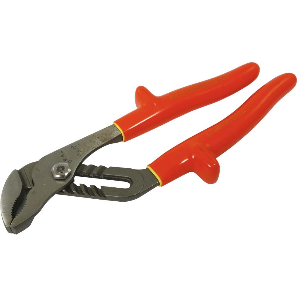 12-1/2&#34; Tongue & Groove Slip Joint Plier, 1-1/2&#34; Jaw, 1000V Insulated