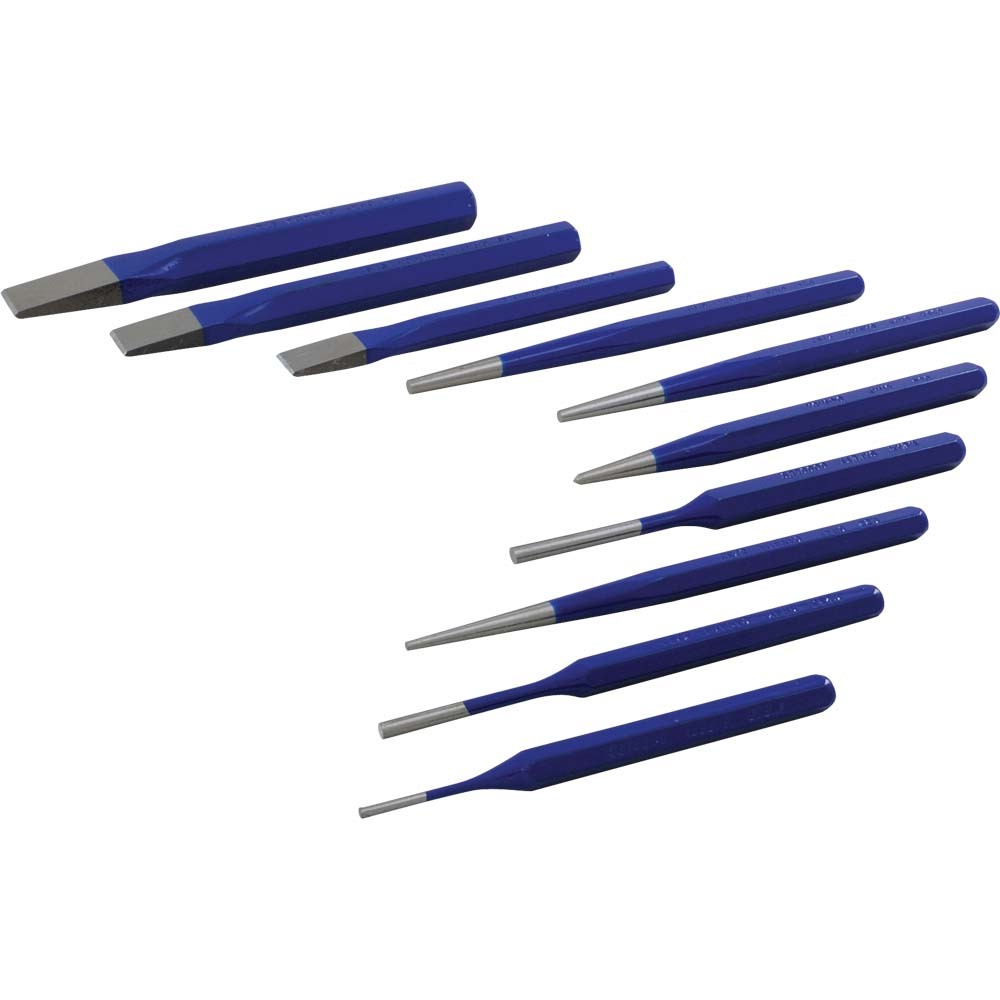 10 Piece Punch & Chisel Set