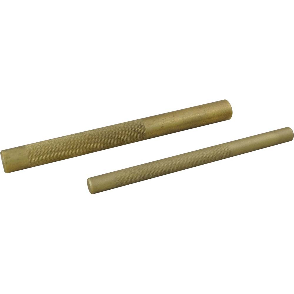 2 Piece Brass Drift Punch Set, 1/2&#34; & 3/4&#34;