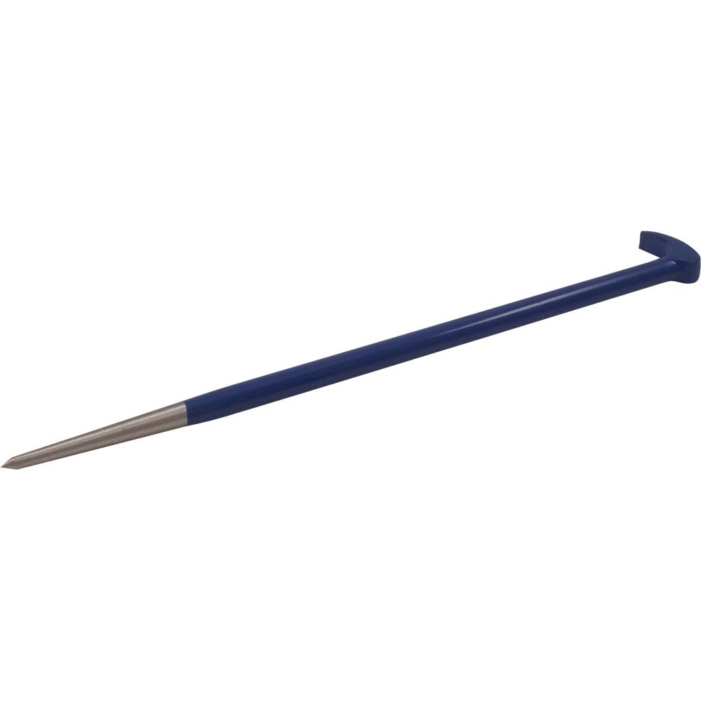 11&#34; Rolling Head Pry Bar, 1/2&#34; Round Shank, Royal Blue Paint Finish