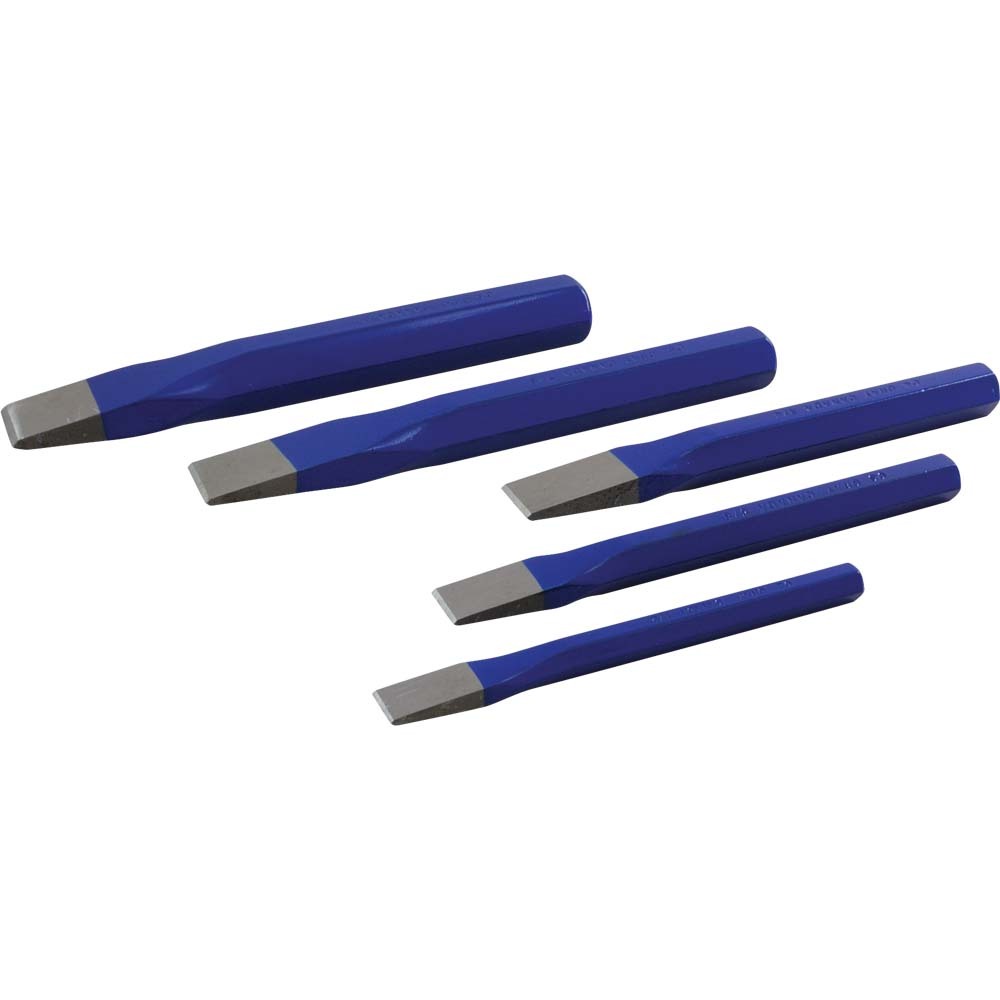 5 Piece Flat Chisel Set