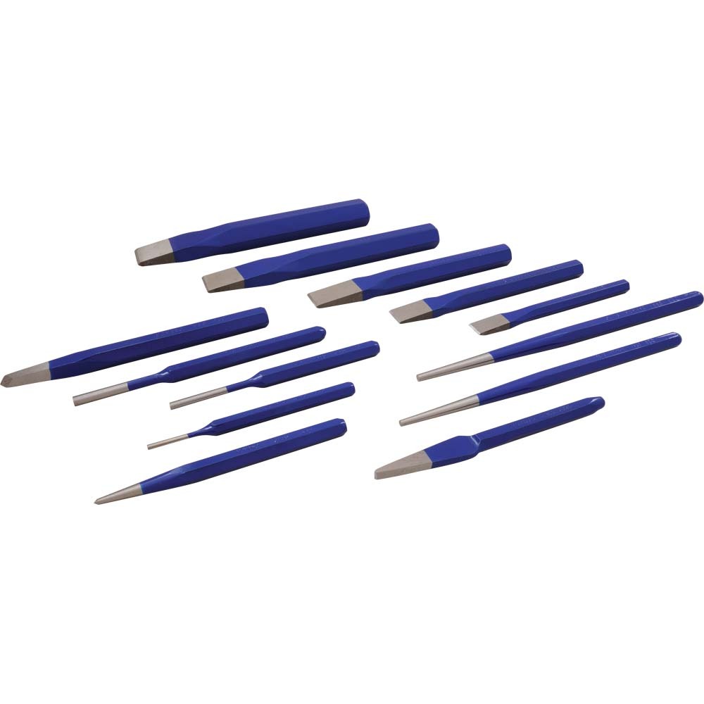 13 Piece Punch & Chisel Set