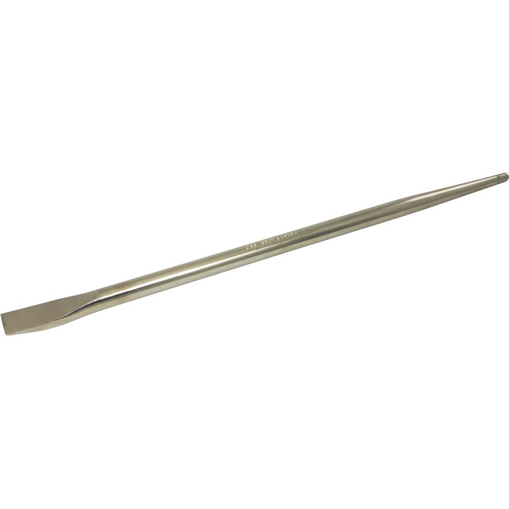 Pinch Bar, 3/4&#34; Width Of Cut X 5/8&#34; Shank X 18&#34; Long, Nickel Plate Finish