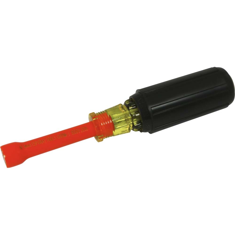 9mm Nut Driver, 6&#34; Long, 1000V Insulated