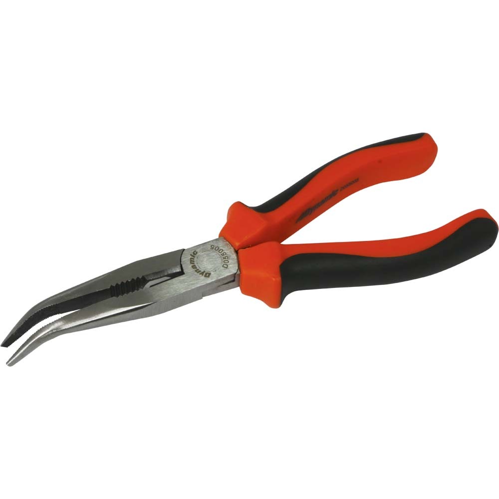 8&#34; Bent Nose Pliers, Comfort Grip Handle