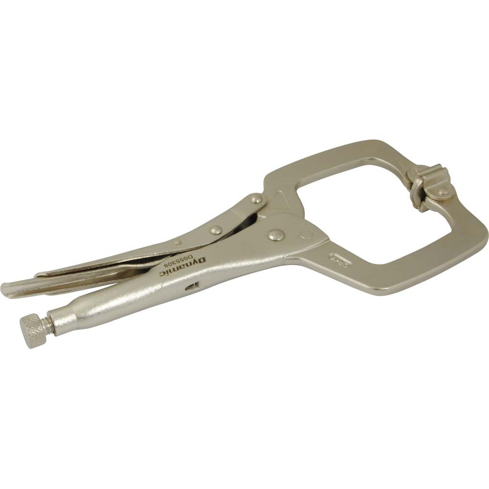 11&#34; Locking Clamp With Swivel Pads