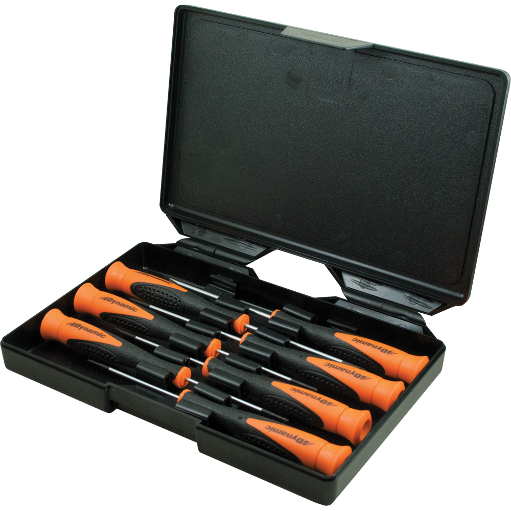 7 Piece Precision Screwdriver Set, Slotted & Phillips®