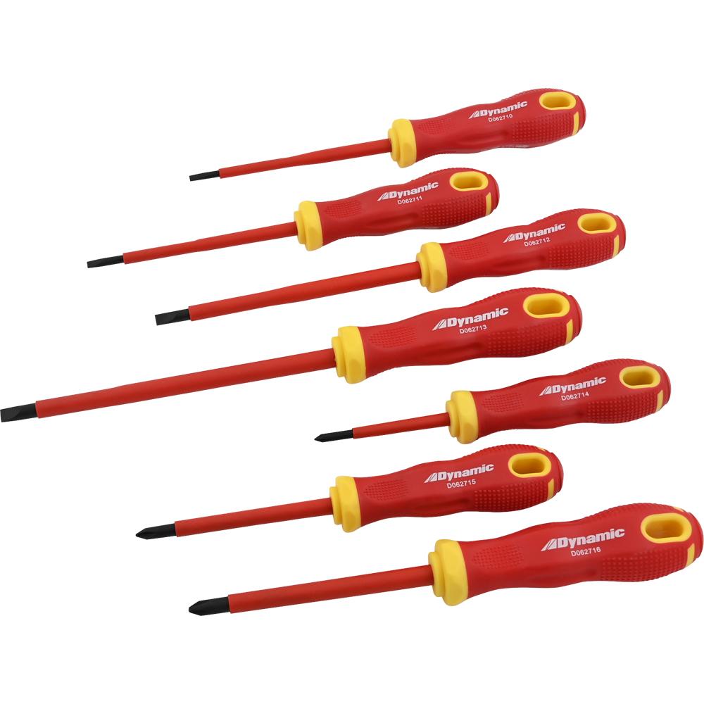 7 Piece Screwdriver Set, 1000V Insulated