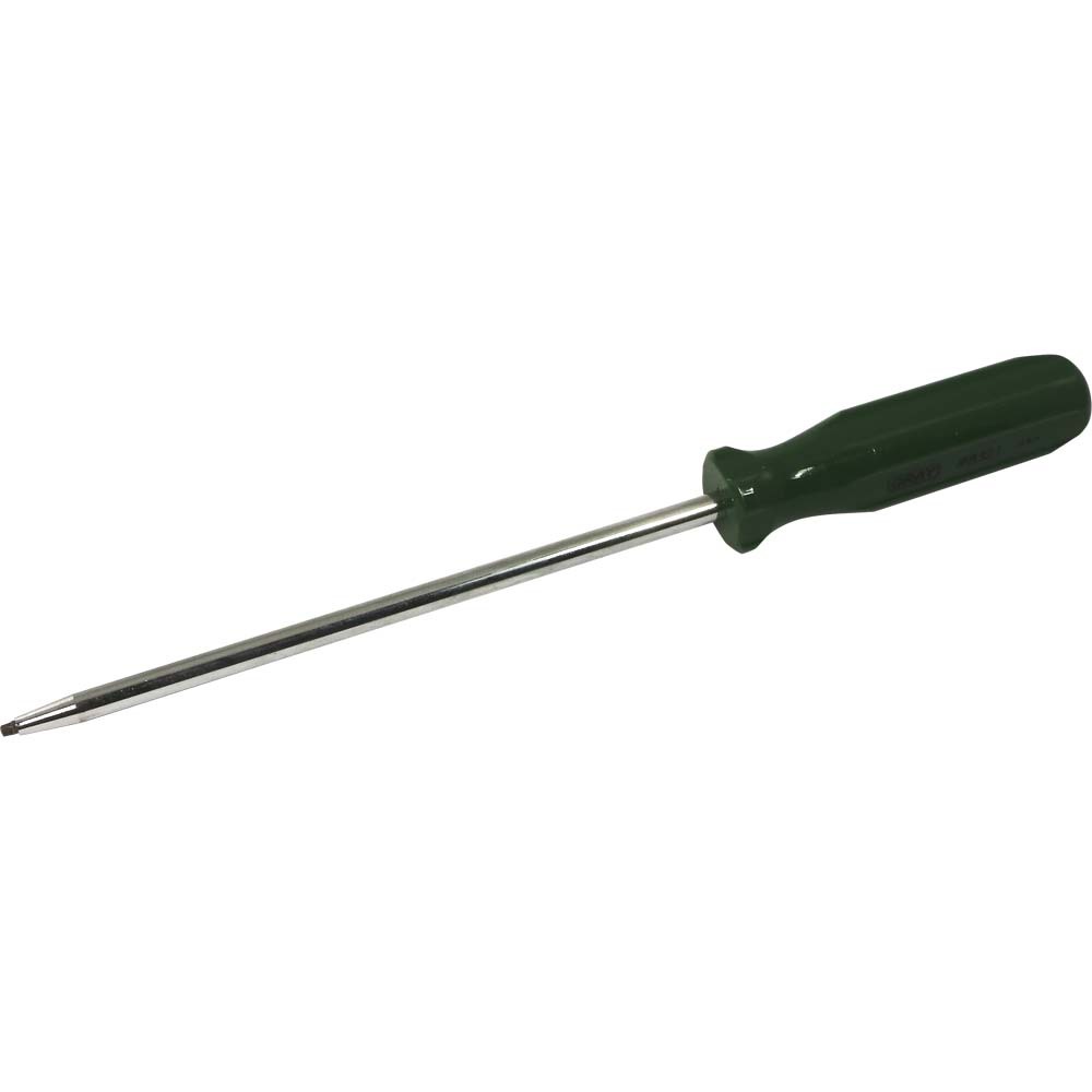 No. 1 Extra Long, Square Recess Screwdriver, 7-3/4&#34; Blade