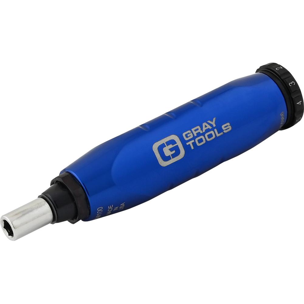 Micrometer Adjustable Torque Screwdriver, 20-100 In. Oz..