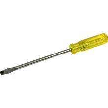 Gray Tools 08 - Slotted Screwdriver, 8" Blade Length, .05 X 3/8" Tip