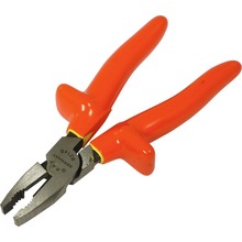 Gray Tools B214B-I - 8" Lineman's Combination Plier, With Cutter, 1000V Insulated