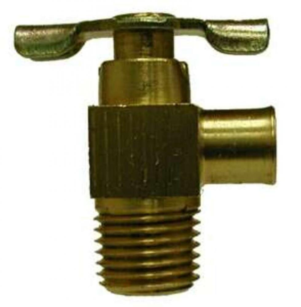 1/4MIP X .38ID BIB NEEDLE VALVE