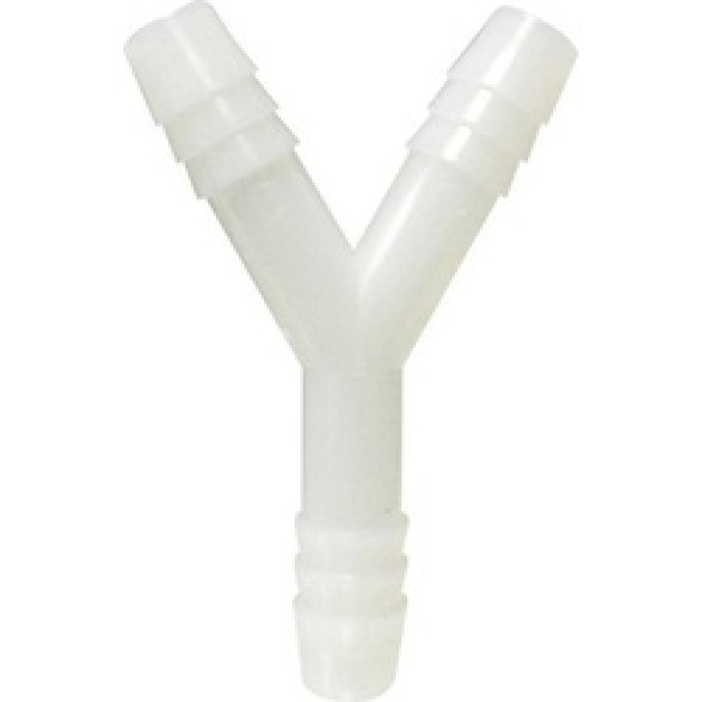 CONNECTOR WYE 3/8IN HOSE BARBED 3/8IN