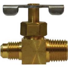 Buchanan 709104-0404 - VALVE NDL 1/4 X 1/4IN FLRD X MIP BRS