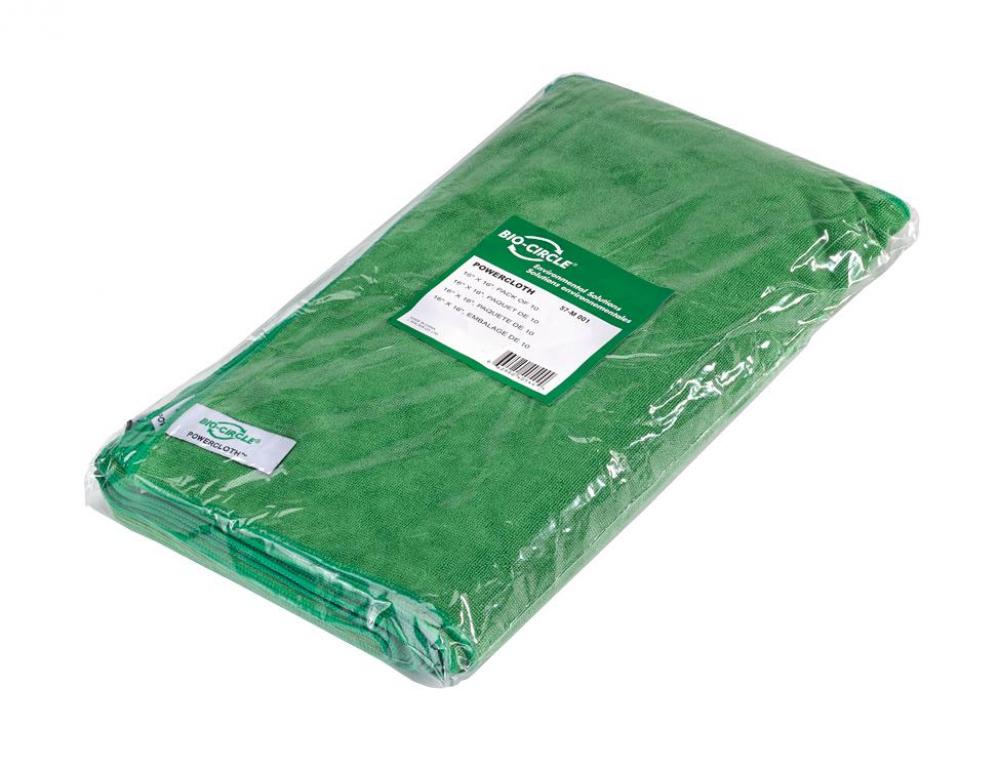 GREEN POWERCLOTH / PKG 10