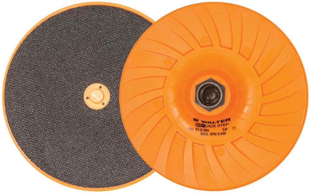 6&#34; QS BACKING PAD 5/8&#34;-11