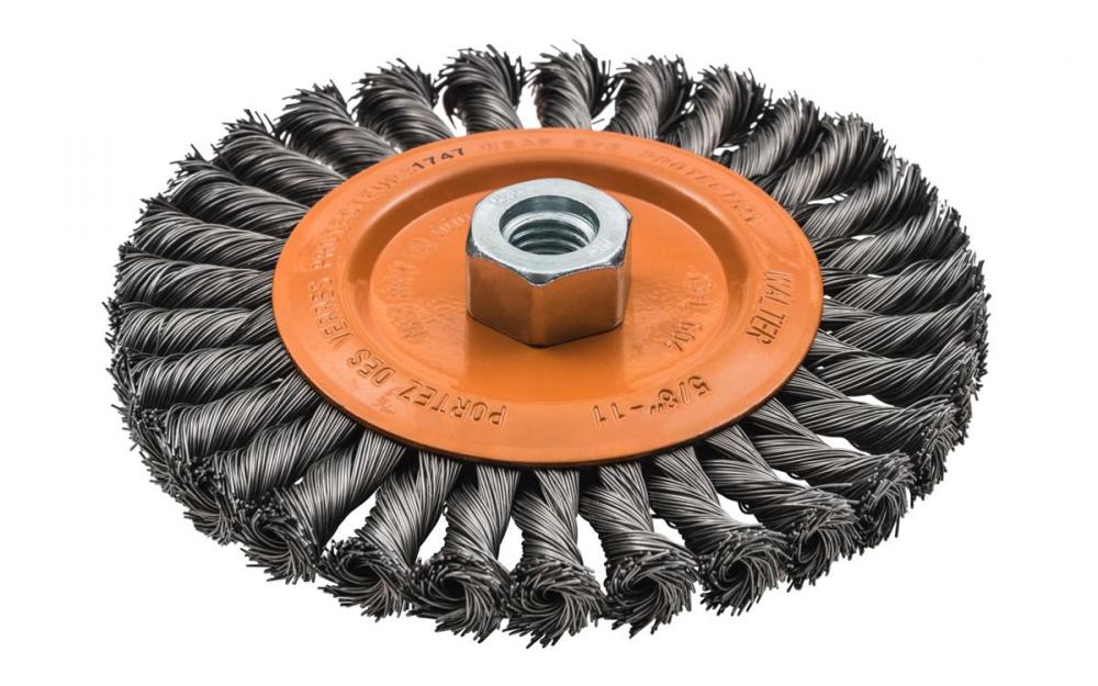 WALTER 6X3/8X5/8-11 KNOT BRUSH