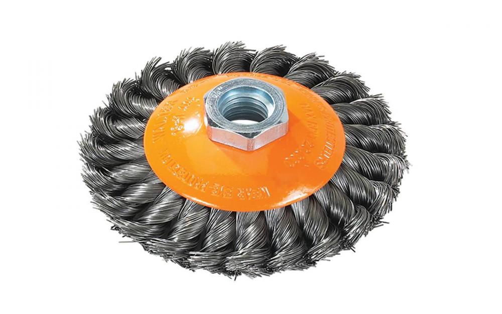 WALTER 6X5/8 KNOT-TWISTED SAUCER BRUSH